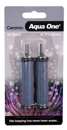Aqua One Airstone Ceramic 70x15mm 2pk