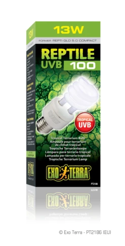 Exo Terra Reptile UVB100 / Tropical Terrarium Bulb 13W 5 Exo Terra Reptile UVB100 / Tropical Terrarium Bulb 13W -EXO TERRA Sales Shop 13wuvbbox