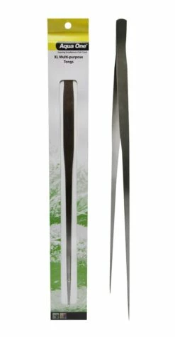Aqua One Multi Purpose Tongs XL 48cm Stainless Steel