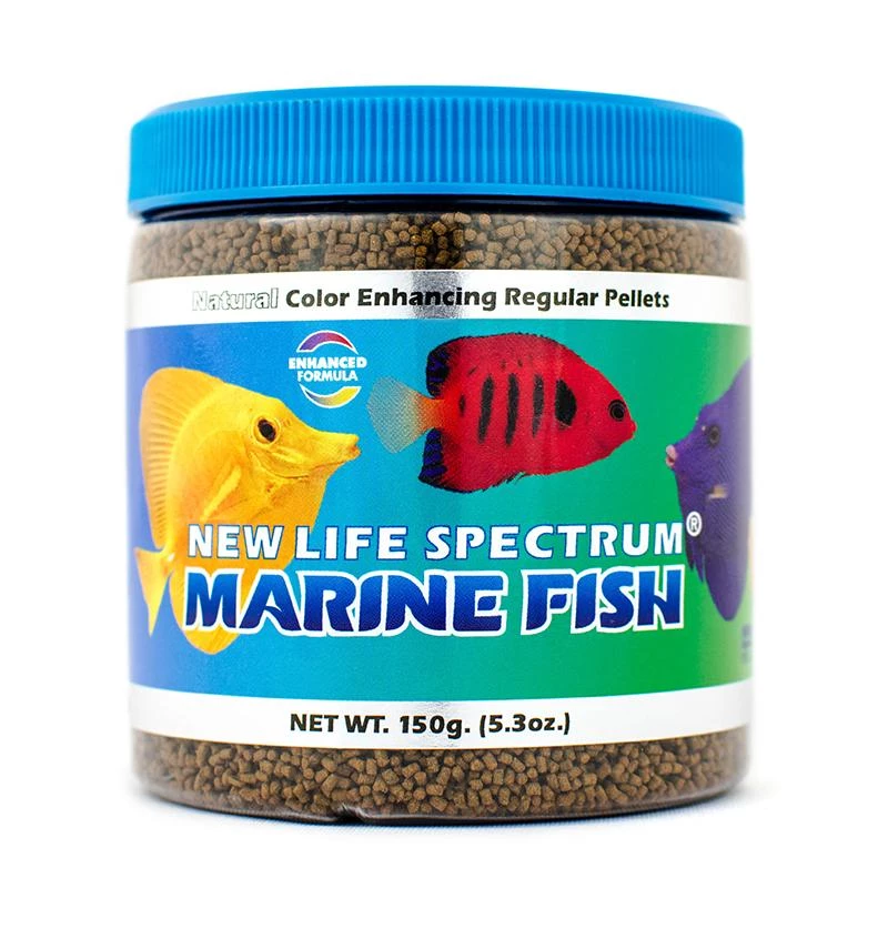 New Life Spectrum Marine Fish Regular Sinking 150g 1 New Life Spectrum Marine Fish Regular Sinking 150g