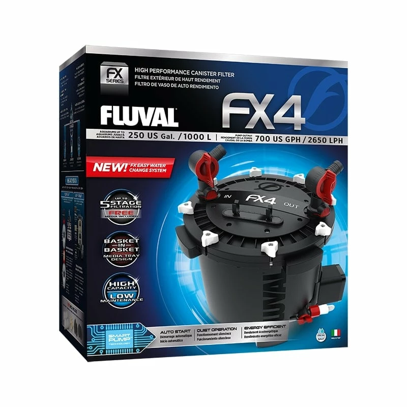 Fluval FX4 High Performance Canister Filter 4 Fluval FX4 High Performance Canister Filter - Image 4