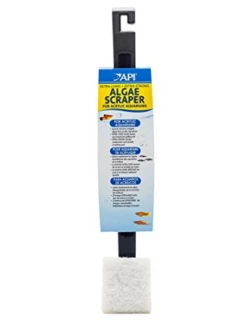 API Extra Long & Extra Strong Algae Scraper (for ACRYLIC Aquariums)