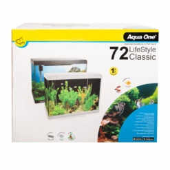 Aqua One LifeStyle Classic 72 Complete Glass Aquarium -EXO TERRA Sales Shop aquaone lifestyleclassic72 box seaviewaquariumcentre
