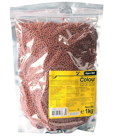 Aqua One Colour Enhancer 3mm Pellet Size L 1kg 1 Aqua One Colour Enhancer 3mm Pellet Size L 1kg