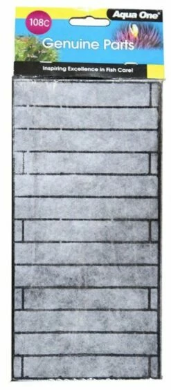Aqua One Replacement Carbon Cartridge 2pk 108C - 25108C