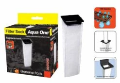 Aqua One Replacement Filter Sock Only (50103) 7 Aqua One Replacement Filter Sock Only (50103) -EXO TERRA Sales Shop aquaonefiltersocksingledisplay2