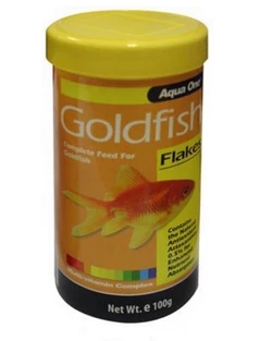 Aqua One Goldfish Flakes 100g