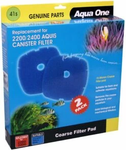 Aqua One Aquis 2200/2400 & Nautilus 2700 Coarse Pad 41s
