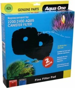 Aqua One Aquis 2200/2400 & Nautilus 2700 Fine Pad 42s