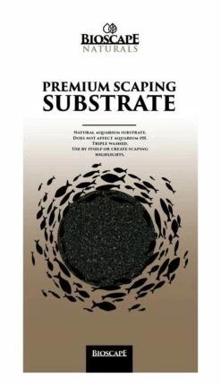 Bioscape Ebony Black Fine 1-2mm 7kg Bag