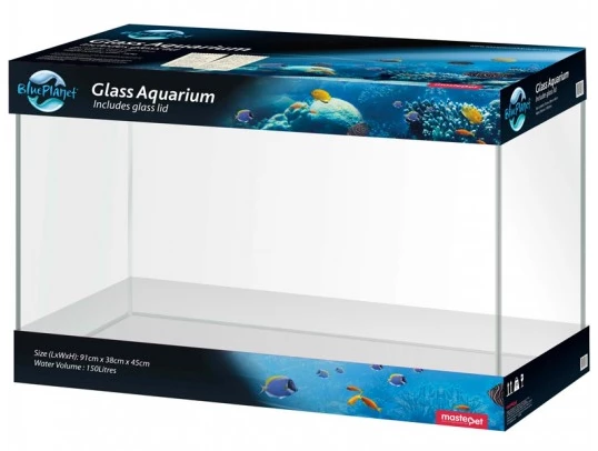 Blue Planet Glass Aquarium 122x38x45 200L 1 Blue Planet Glass Aquarium 122x38x45 200L