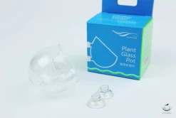 Chihiros Glass Plant Pot -EXO TERRA Sales Shop chihirosglassplantpotwithboxandsuctioncups