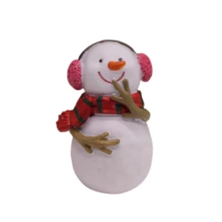 Christmas Snowman With Ear Muffs