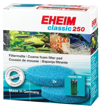 Eheim Classic 250 (2213) Coarse Blue Filter Pads 1 Eheim Classic 250 (2213) Coarse Blue Filter Pads
