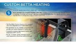 Fluval Betta Premium Aquarium Kit 10L -EXO TERRA Sales Shop custombettaheating