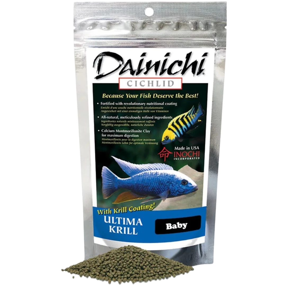Dainichi Cichlid Ultima Krill Sinking Baby Pellet 100g 1 Dainichi Cichlid Ultima Krill Sinking Baby Pellet 100g