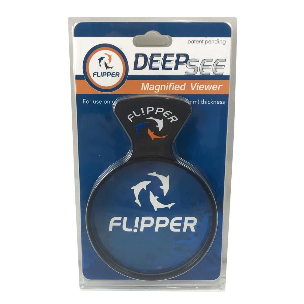 Flipper DeepSee Magnified Magnetic Aquarium Viewer 4" (10cm) 2 Flipper DeepSee Magnified Magnetic Aquarium Viewer 4" (10cm) - Image 2
