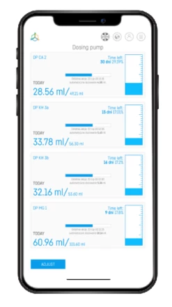 Reef Factory Dosing Pump Large - Single Head -EXO TERRA Sales Shop dosingpumpinterface 2