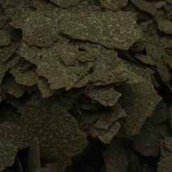 Dymax Spirulina Advance Floating Flakes 150g -EXO TERRA Sales Shop dymaxspirulinaadvancefloating flakes closeup