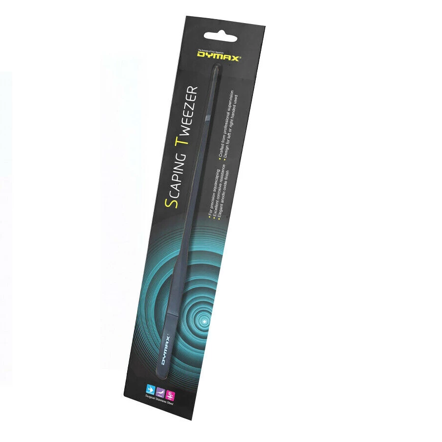 Dymax Stainless Steel Tweezers Straight 1 Dymax Stainless Steel Tweezers Straight