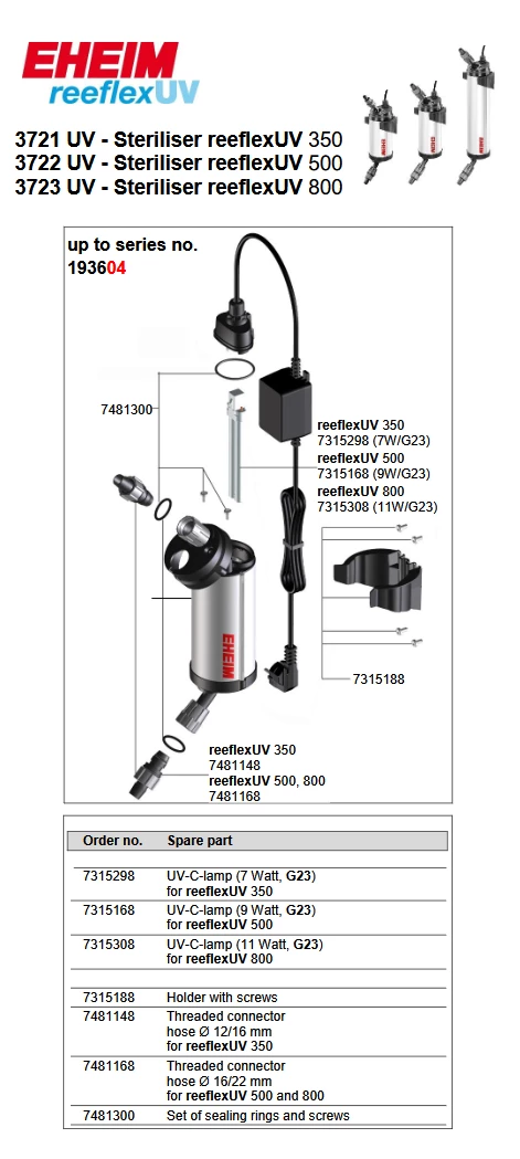 Eheim ReeflexUV 350 2 Eheim ReeflexUV 350 - Image 2