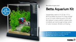 Fluval Betta Premium Aquarium Kit 10L -EXO TERRA Sales Shop fluvalbettakitprogram