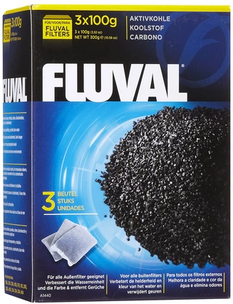 Fluval Select Premium Carbon 3 X 100g 1 Fluval Select Premium Carbon 3 X 100g