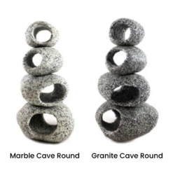 Aqua One Ornament Cave Round (XS) Marble 6 Aqua One Ornament Cave Round (XS) Marble -EXO TERRA Sales Shop hidingcaveaquaonegraniteandmarbleroundsizes