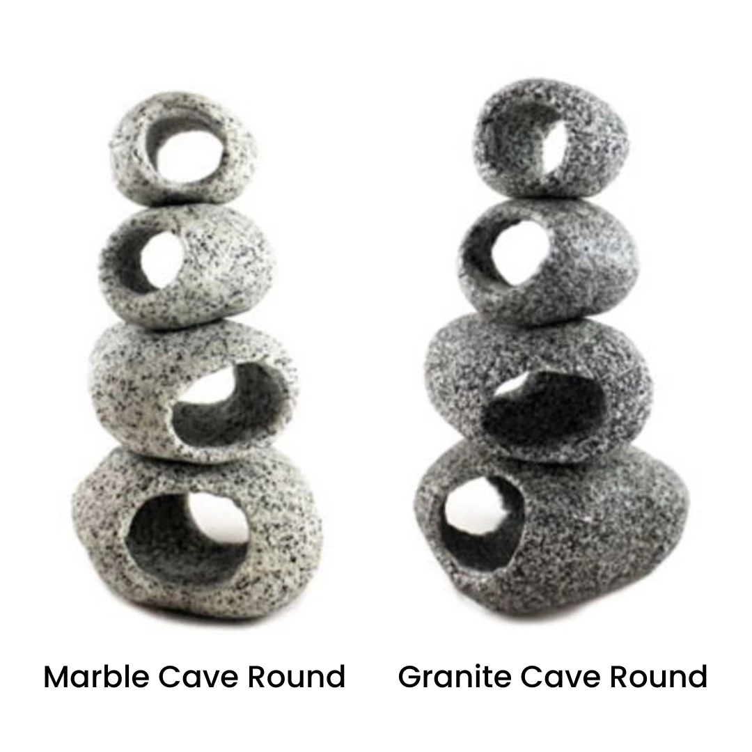 Aqua One Ornament Cave Round (XS) Marble 3 Aqua One Ornament Cave Round (XS) Marble - Image 3