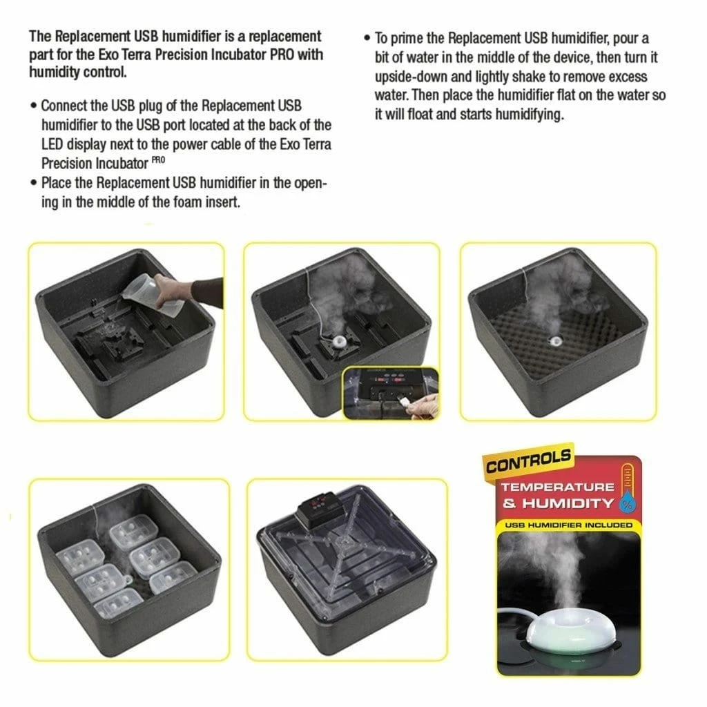 Exo Terra Incubator Pro Reptile Lizard Snake Egg Incubator 4 Exo Terra Incubator Pro Reptile Lizard Snake Egg Incubator - Image 4