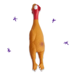 Kazoo Cheeky Chicken Squeaky Dog Toy - Large