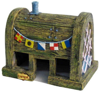 Penn-Plax SpongeBob Squarepants Krusty Krab - Large 1 Penn-Plax SpongeBob Squarepants Krusty Krab - Large