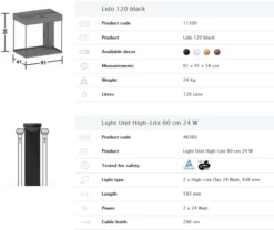 Juwel Lido 120 LED Aquarium - Black 13 Juwel Lido 120 LED Aquarium - Black -EXO TERRA Sales Shop lido1208
