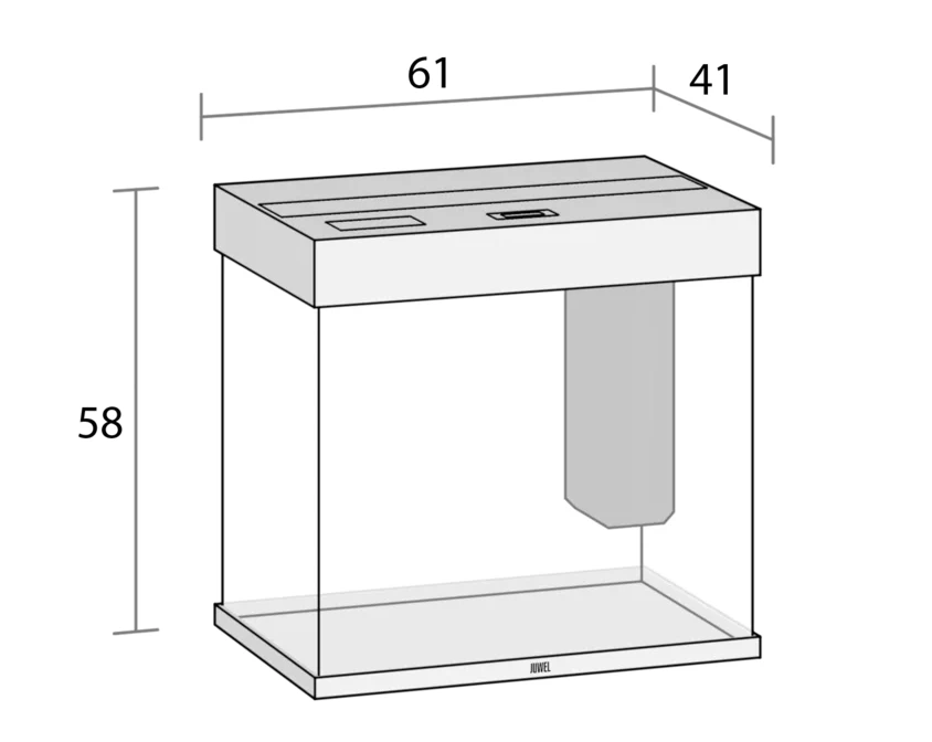 Juwel Lido 120 LED Aquarium - Black 3 Juwel Lido 120 LED Aquarium - Black - Image 3