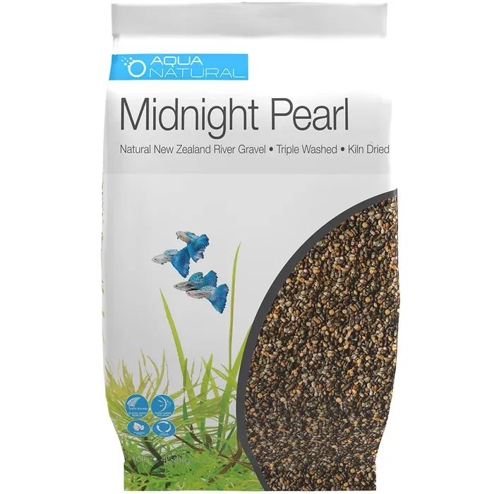 Aqua Natural Midnight Pearl Gravel 4.53Kg 1 Aqua Natural Midnight Pearl Gravel 4.53Kg