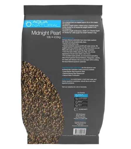 Aqua Natural Midnight Pearl Gravel 4.53Kg 3 Aqua Natural Midnight Pearl Gravel 4.53Kg - Image 3