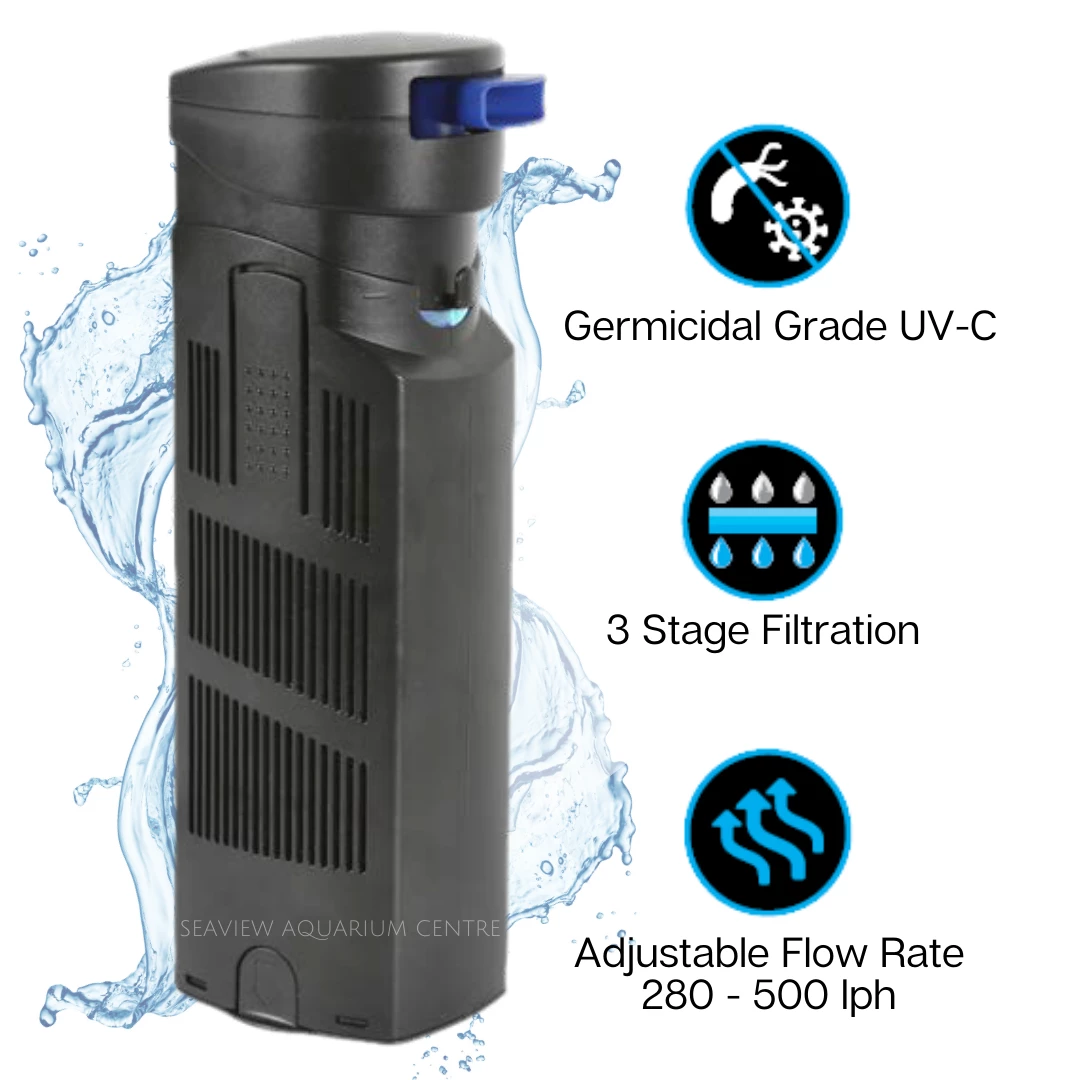 Ocean Free SMART UVC 5w Internal Filter 280-500lph 1 Ocean Free SMART UVC 5w Internal Filter 280-500lph