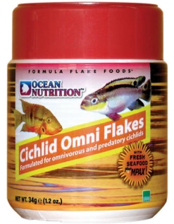 Ocean Nutrition Cichlid Omni Flakes 34g