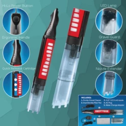 Fluval Pro VAC Powered Aquarium Gravel Cleaner -EXO TERRA Sales Shop provacfeatures