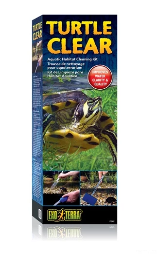 Exo Terra Turtle Clear - Aquatic Habitat Cleaning Kit 1 Exo Terra Turtle Clear - Aquatic Habitat Cleaning Kit