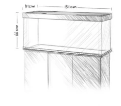 Juwel Rio 450 LED Aquarium - White -EXO TERRA Sales Shop rio450diagram