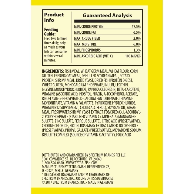 Tetra Tropical XL Colour Granules 30g 2 Tetra Tropical XL Colour Granules 30g - Image 2