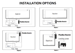 Two Little Fishies PhosBan Reactor 150 -EXO TERRA Sales Shop twolittlefishiesphosbaninstallation