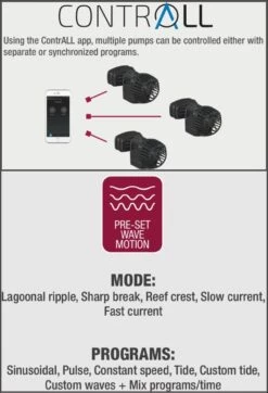 Sicce Xstream SDC (1000 - 8500lph) WiFi Pump -EXO TERRA Sales Shop xstreamcontrols